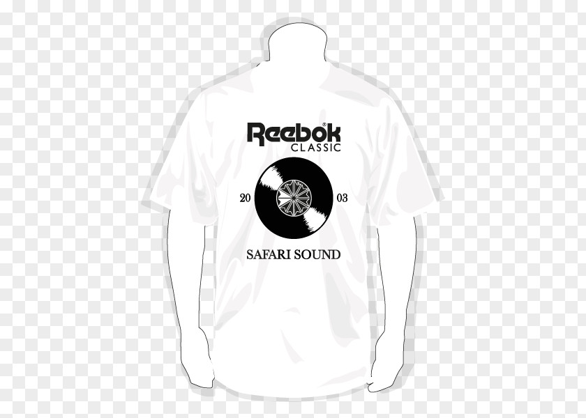 Watercolor Safari T-shirt White Logo Sleeve Reebok PNG
