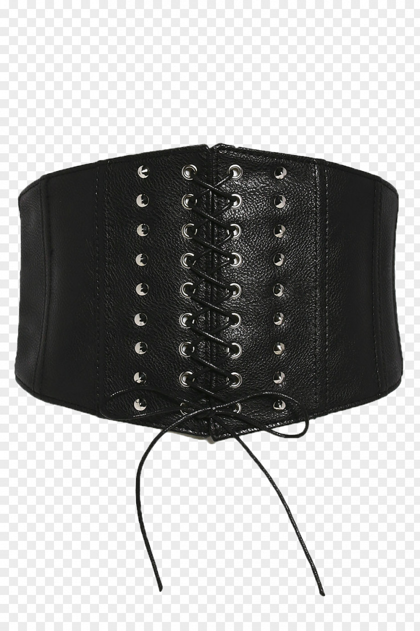 Belt Corset Black M PNG