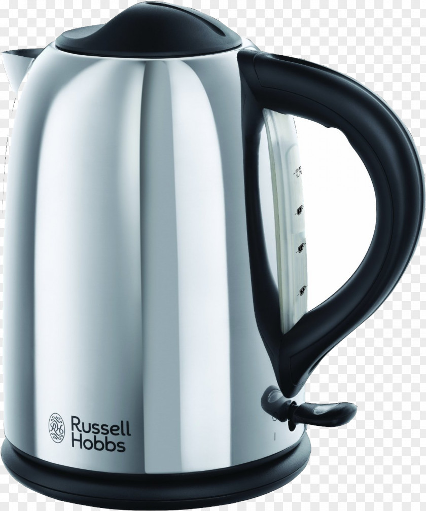 Kettle Russell Hobbs Small Appliance Kitchenware Toaster PNG