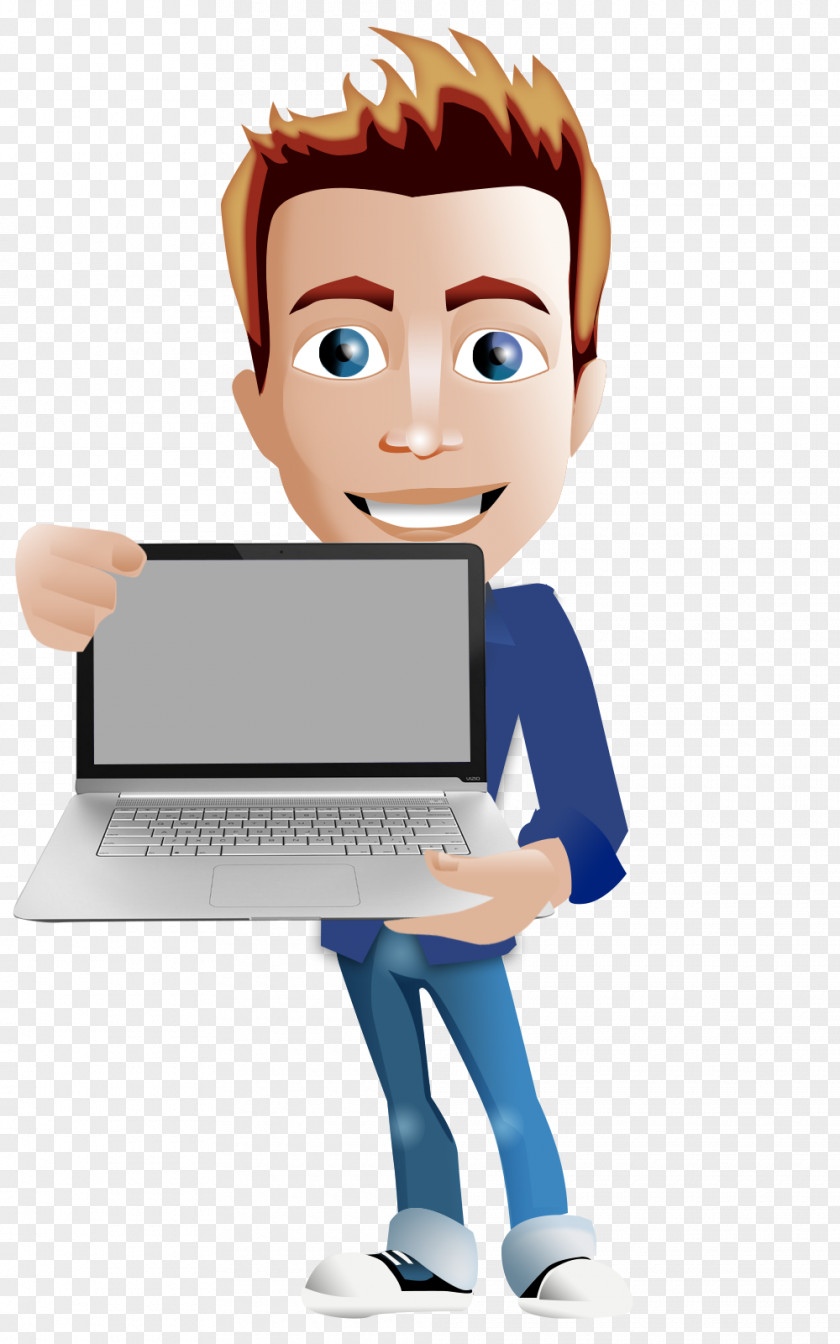 Man Cartoon Computer Software Learning Management System Adobe Flash Player Android Developer PNG