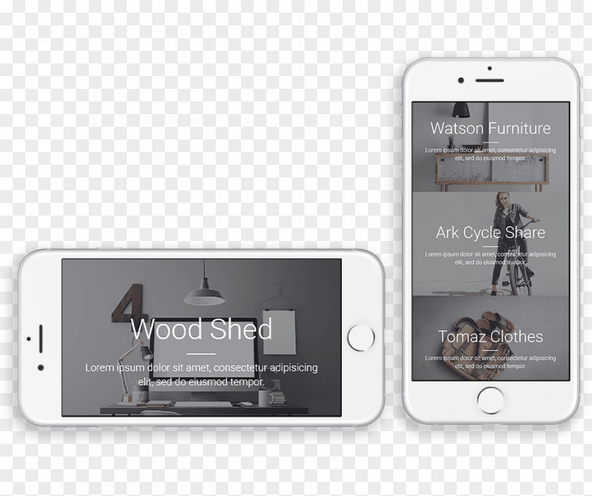 Smartphone Web Template Internet Business PNG