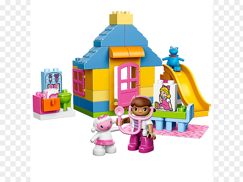 Toy Amazon.com Lego Duplo LEGO 10605 DUPLO Doc McStuffins Rosie The Ambulance 10828 McStuffins' Pet Vet Care PNG