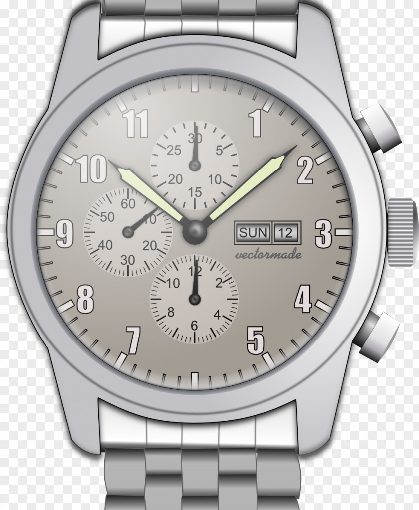 Watch Chronometer Chronograph Clip Art PNG