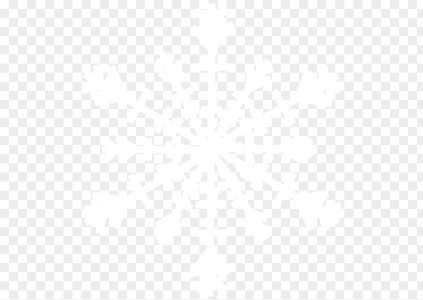 White Snowflake Image Symmetry Line Point Black And Pattern PNG