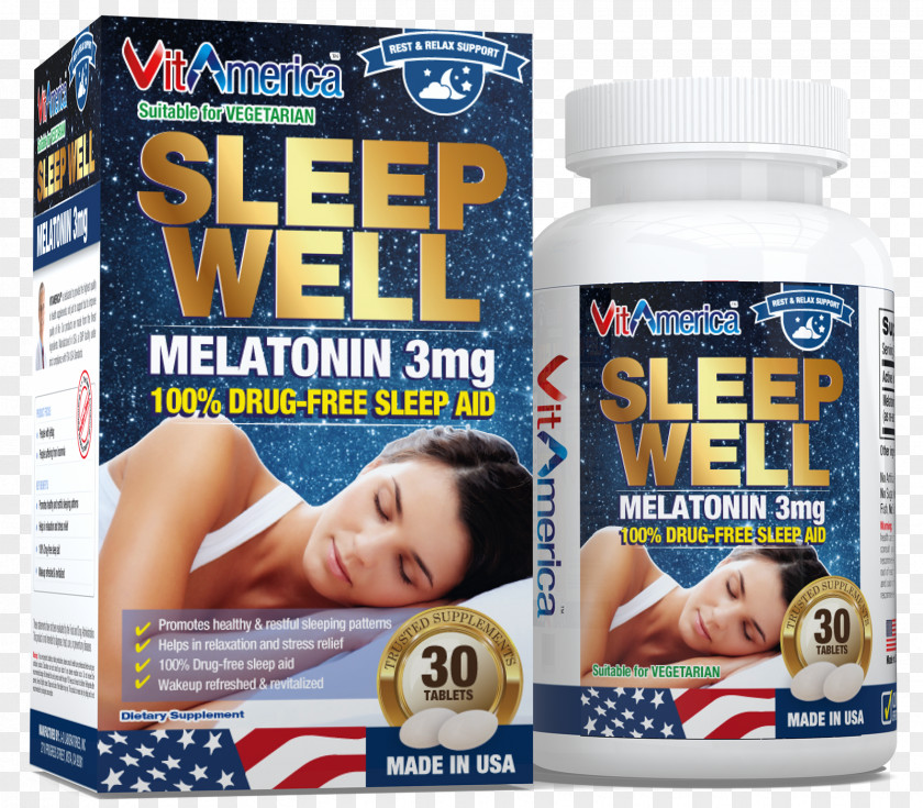Dietary Supplement Melatonin Pineal Gland Sleep Hormone PNG