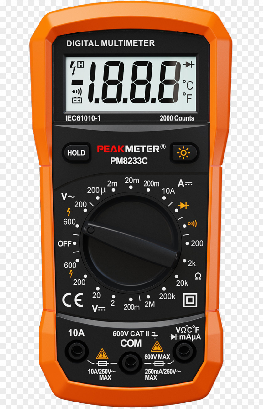 Digital Multimeter Voltmeter Direct Current Clamp PNG
