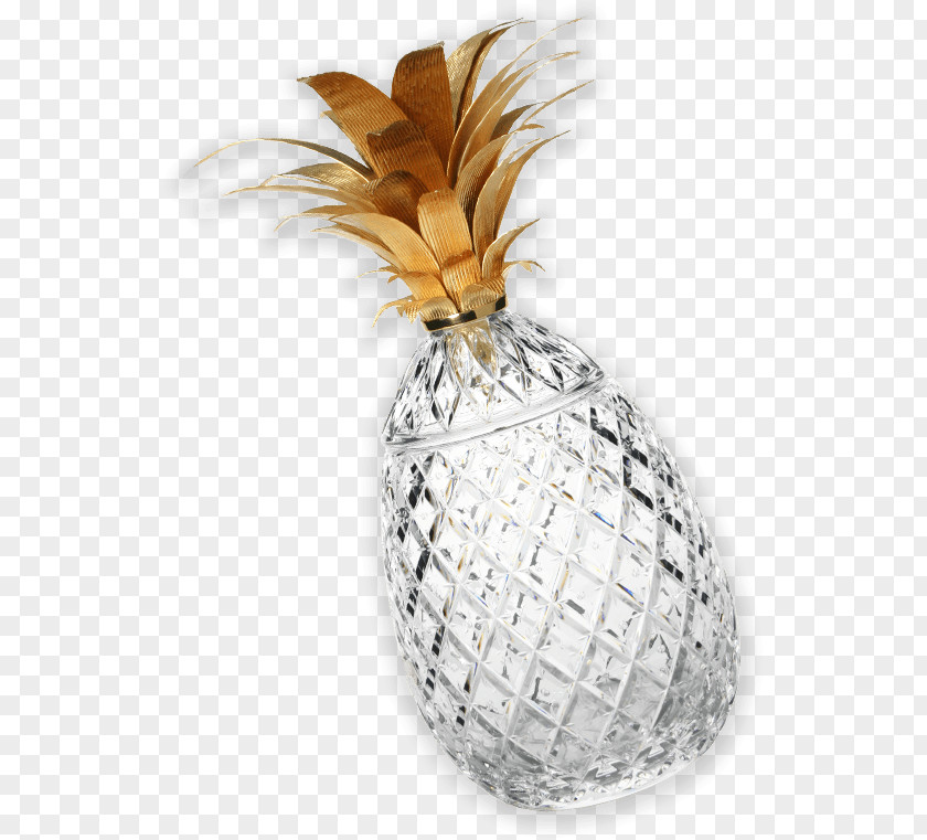 Pineapple Centrepiece Gold William Yeoward Furniture PNG