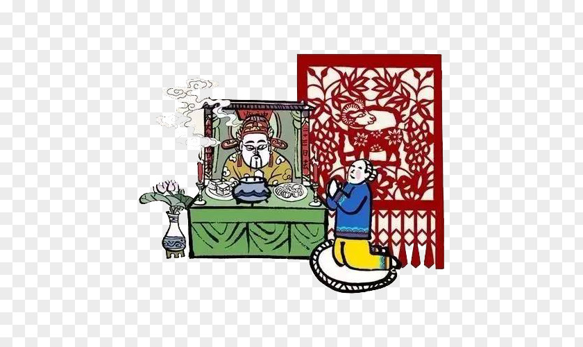 See The Kitchen 1u67084u65e5 Chinese New Year God Welcoming Day Deity PNG