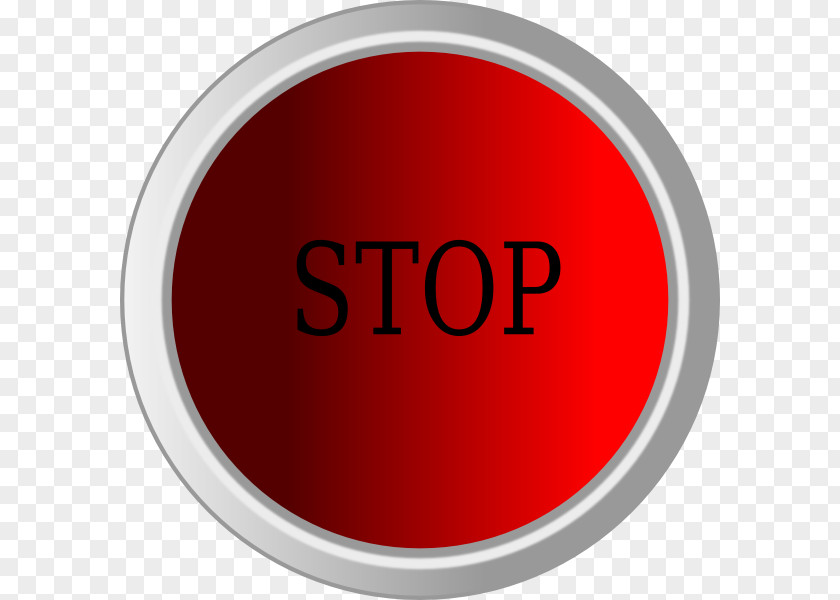 Stop Button Clip Art PNG