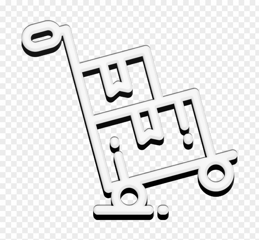 Box Icon Shopping Trolley PNG
