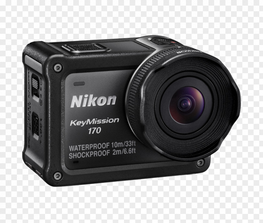 Canon Vs Nikon KeyMission 170 Action Camera 4K Resolution 360 PNG