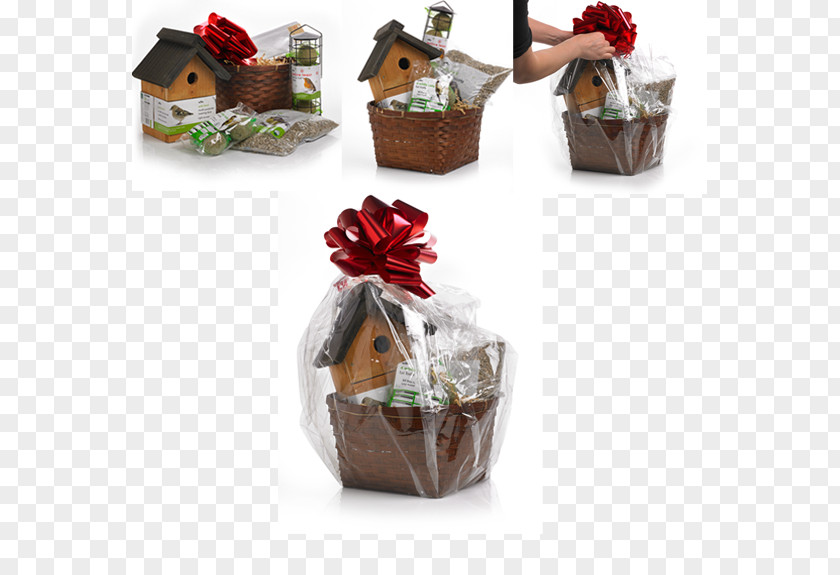 Christmas Food Gift Baskets Ornament PNG