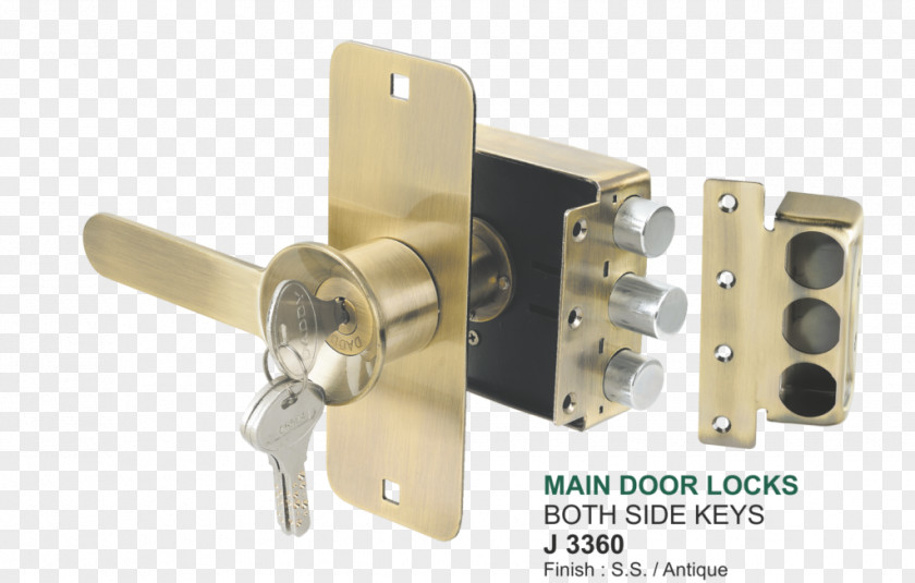 Door Lock Key Brass Household Hardware PNG