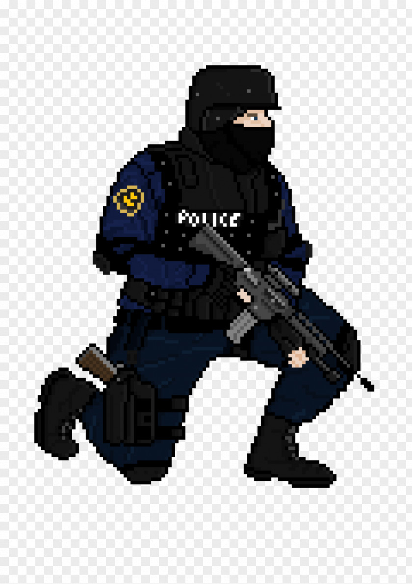 Swat Police Quest: SWAT 2 Pixel Art Officer PNG