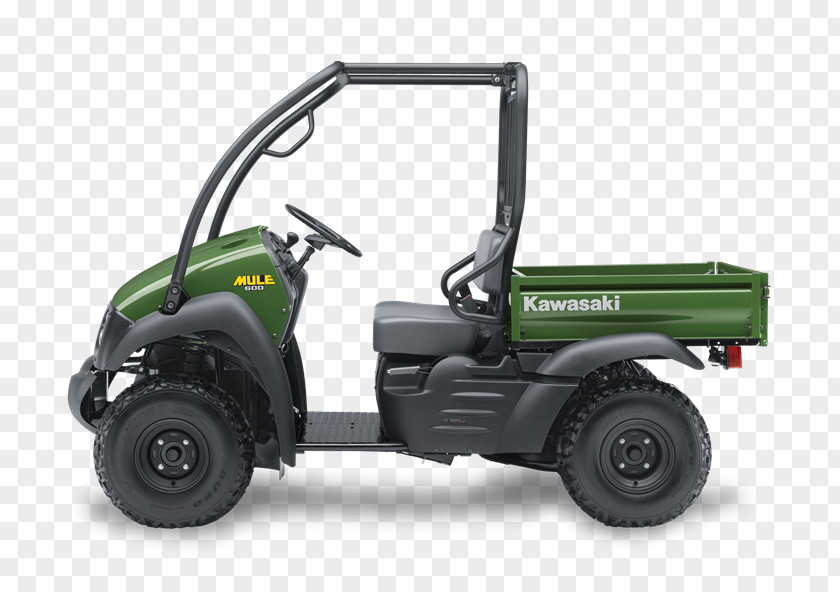 Motorcycle Kawasaki MULE Utility Vehicle Side By Four-wheel Drive Heavy Industries & Engine PNG