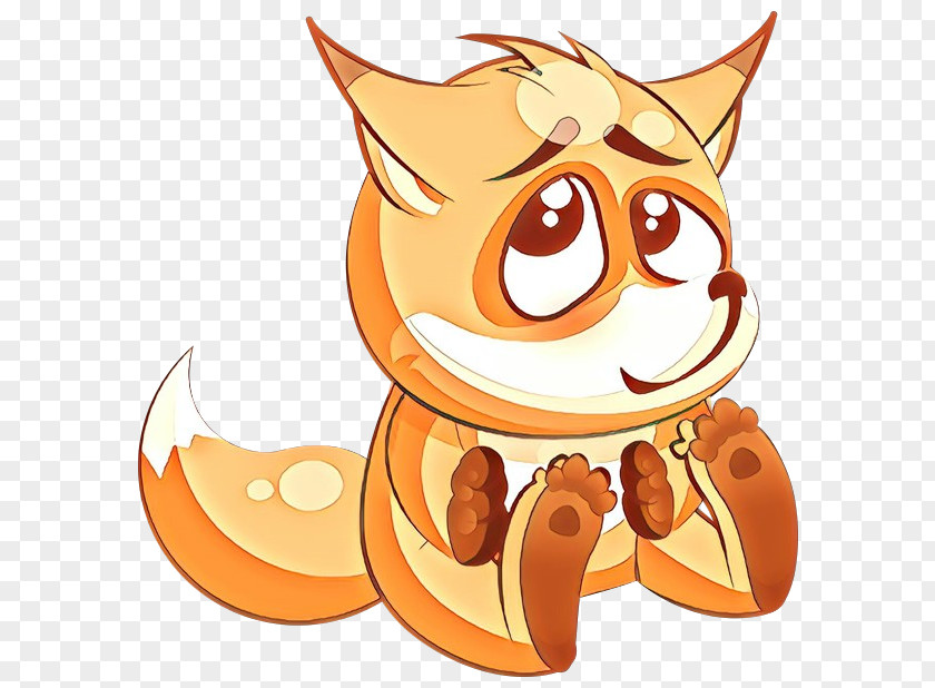 Sticker Orange Cat And Dog Cartoon PNG