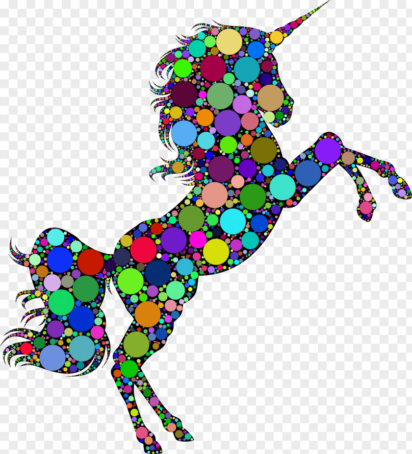 Unicorn Horse Stallion Rearing Equestrian Clip Art PNG