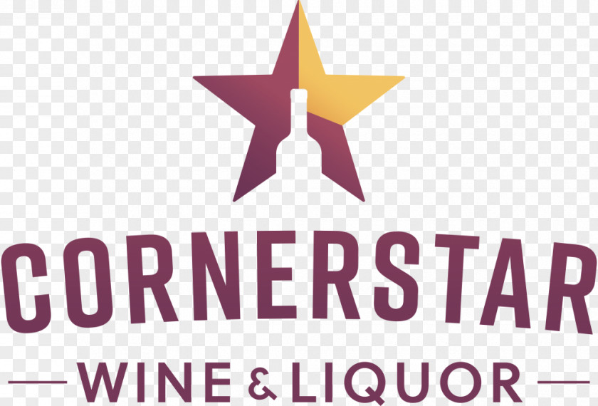 Wine Cornerstar & Liquor Logo Distilled Beverage PNG
