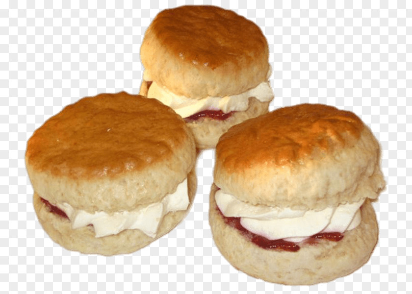 Honey Stick Slider Scone Clotted Cream Tea PNG