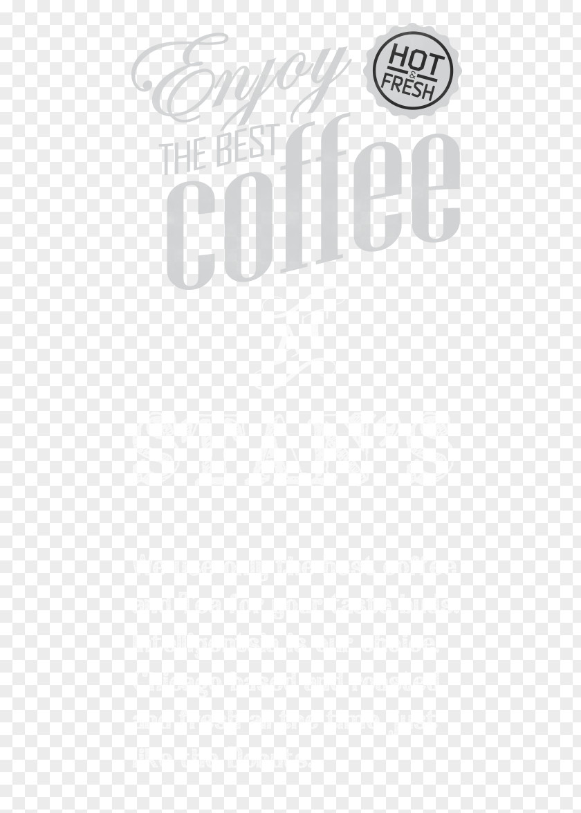 Menu Coffee Typography Calligraphy Graphic Design PNG