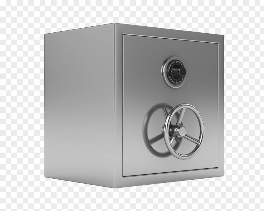 Silver Safe Stock Photography Illustration PNG