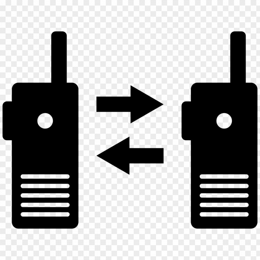Gas Production Walkie-talkie Two-way Radio Communication Symbol PNG
