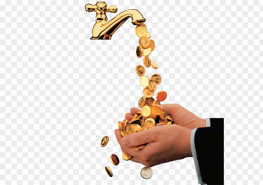 Gold Faucets Tap PNG