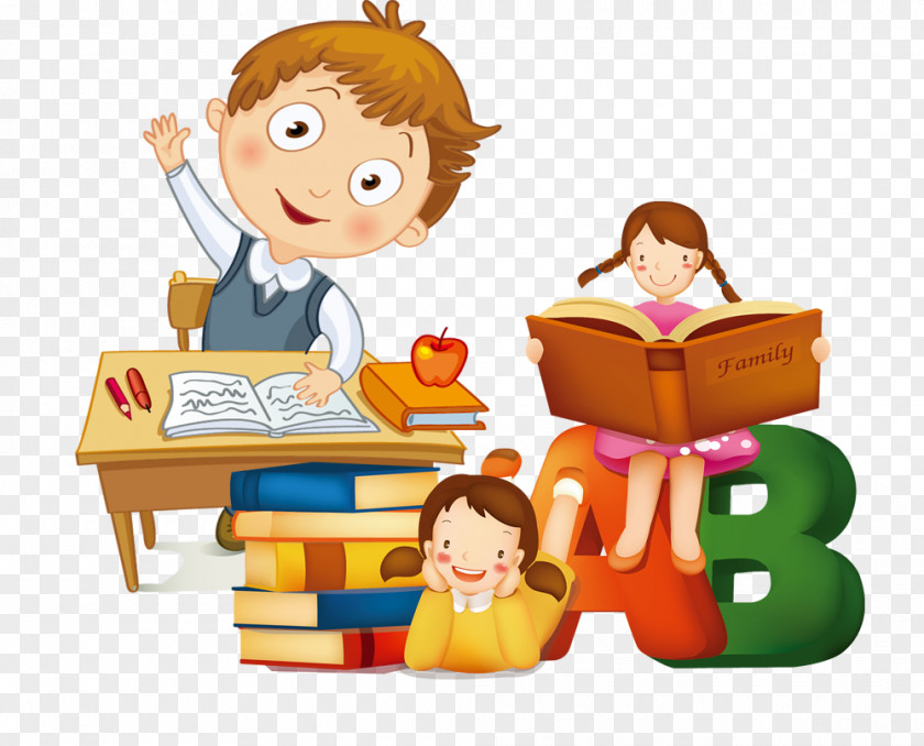 Learning The Child Student Estudante Clip Art PNG