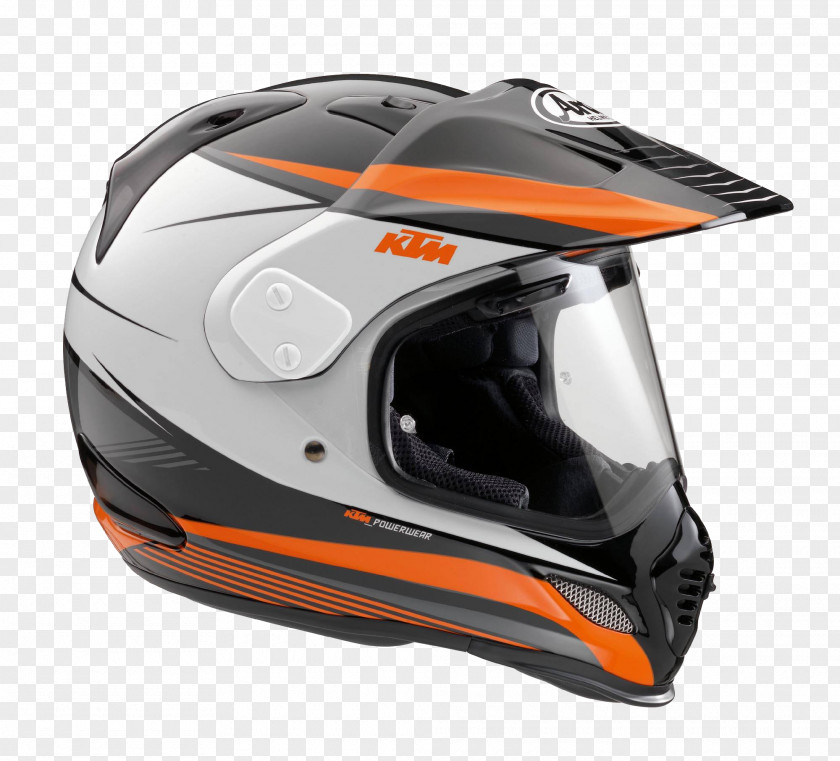 Safety Helmet KTM Motorcycle Arai Limited PNG