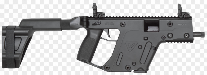 United States KRISS Vector 9×19mm Parabellum Firearm Carbine PNG