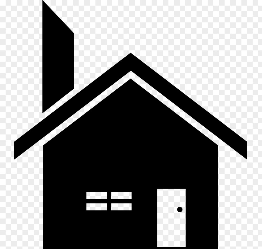 Chimney Victorian House Silhouette Clip Art PNG