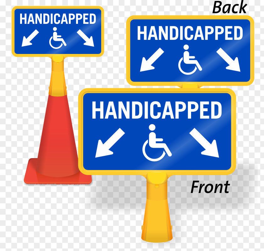 Disabled Parking Sign Traffic Brand Logo PNG