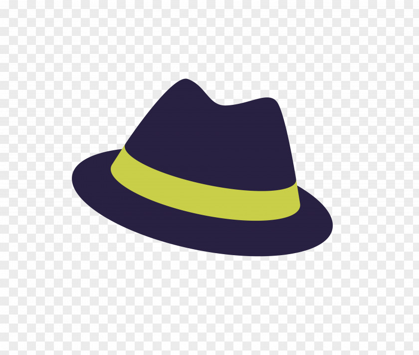 Vector Black Male Ladies Hat Designer Computer File PNG