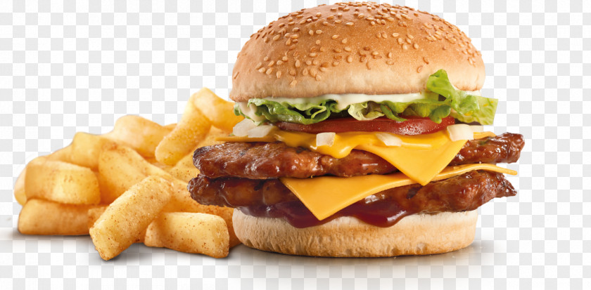 Burger King Steers Hamburger Ribs French Fries Fast Food PNG