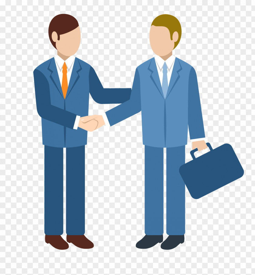 Business People Shake Hands Customer Organization Company PNG