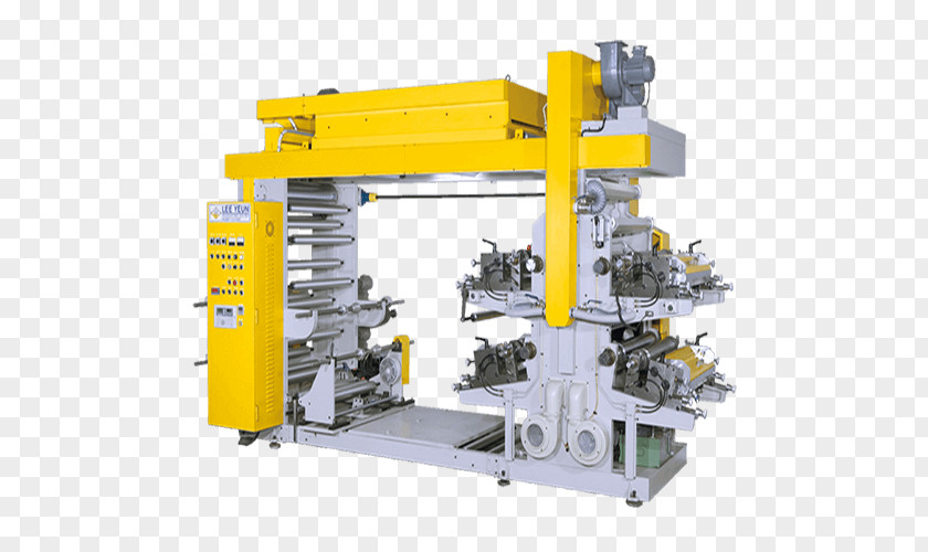 Flexographic Ink Machine Flexography Printing Press Hot Stamping PNG