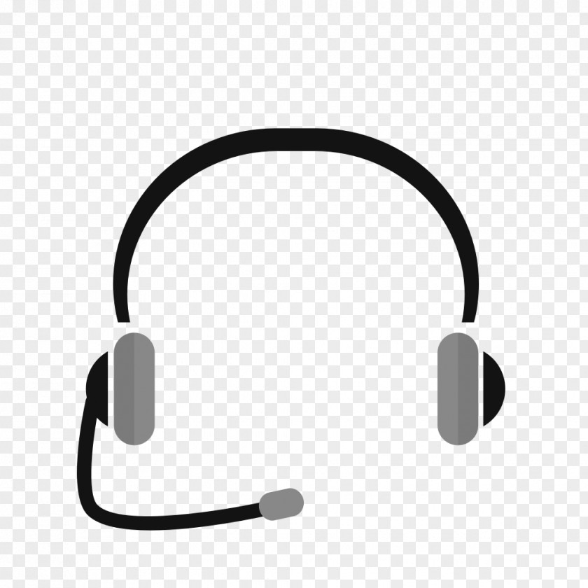Headphones Call Centre Headset Telephone Customer Service PNG