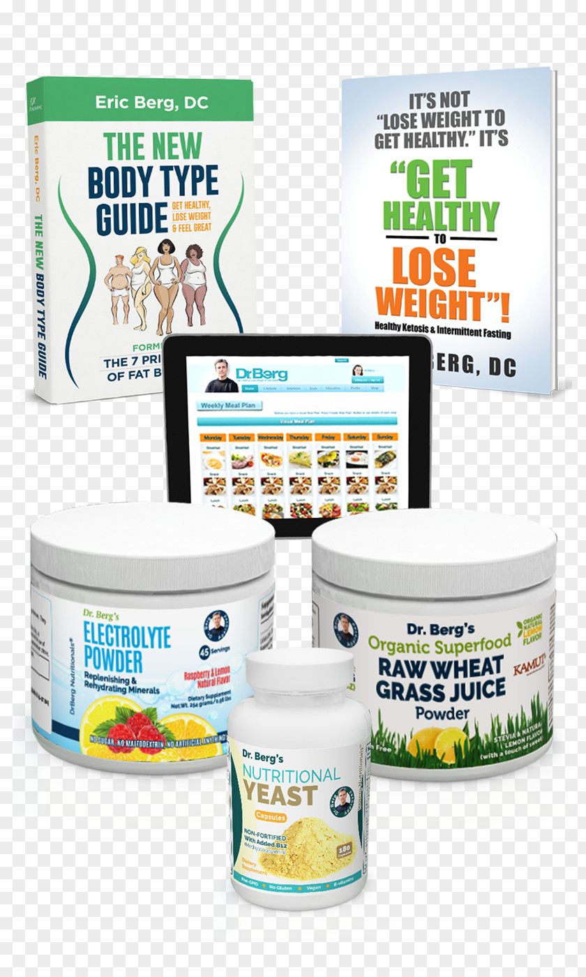 Health Dr. Berg's New Body Type Guide: Get Healthy Lose Weight & Feel Great Eric Berg DC Ketogenic Diet Loss The 7 Principles Of Fat Burning PNG