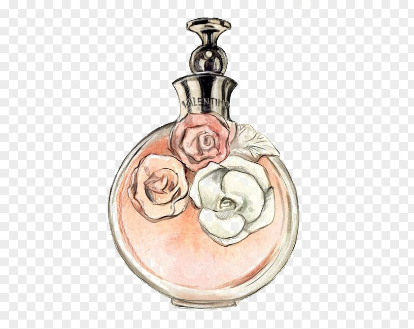 Perfume Chanel Coco Mademoiselle Fashion Illustration PNG