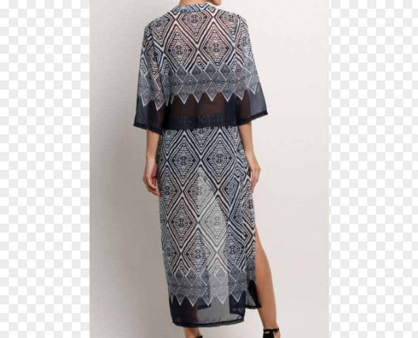 Prints Neck Dress PNG