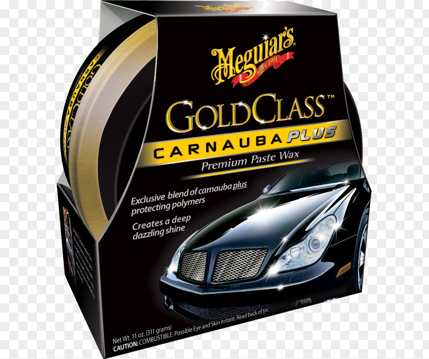 Car Carnauba Wax Copernicia Prunifera Meguiar's Gold Class PNG