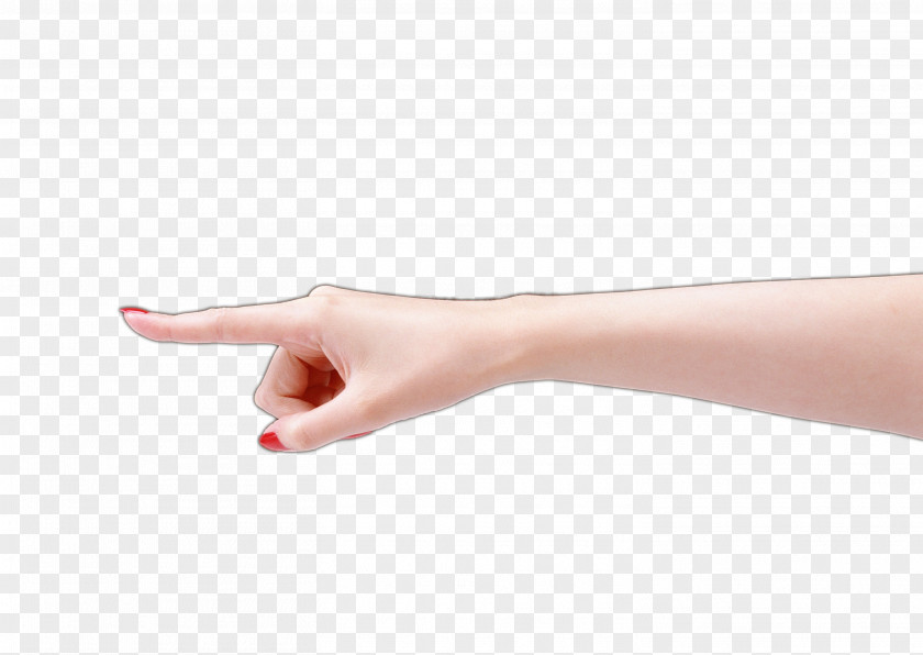 Direction Thumb Nail Hand Model PNG