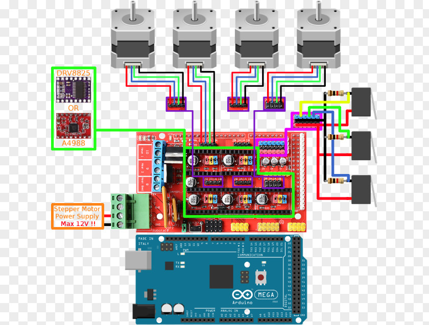 Phone Button Microcontroller Stepper Motor Arduino Motorcycle Electric PNG