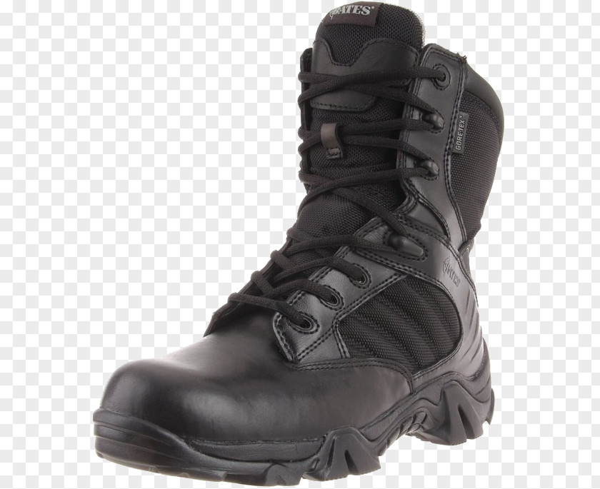 Best Military Boots For Men Bates Men's GX-8 Gore-TEX Side Zip Shoe Combat Boot Motorcycle PNG