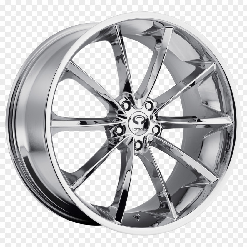Chromium Plated Car Rim Wheel Motor Vehicle Tires PNG