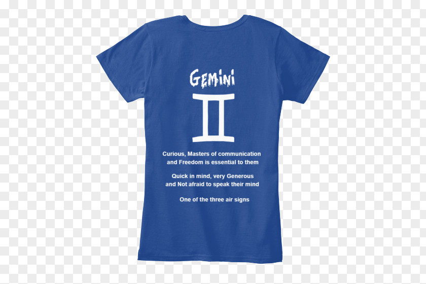 Gemini Sign Long-sleeved T-shirt Fanatics PNG
