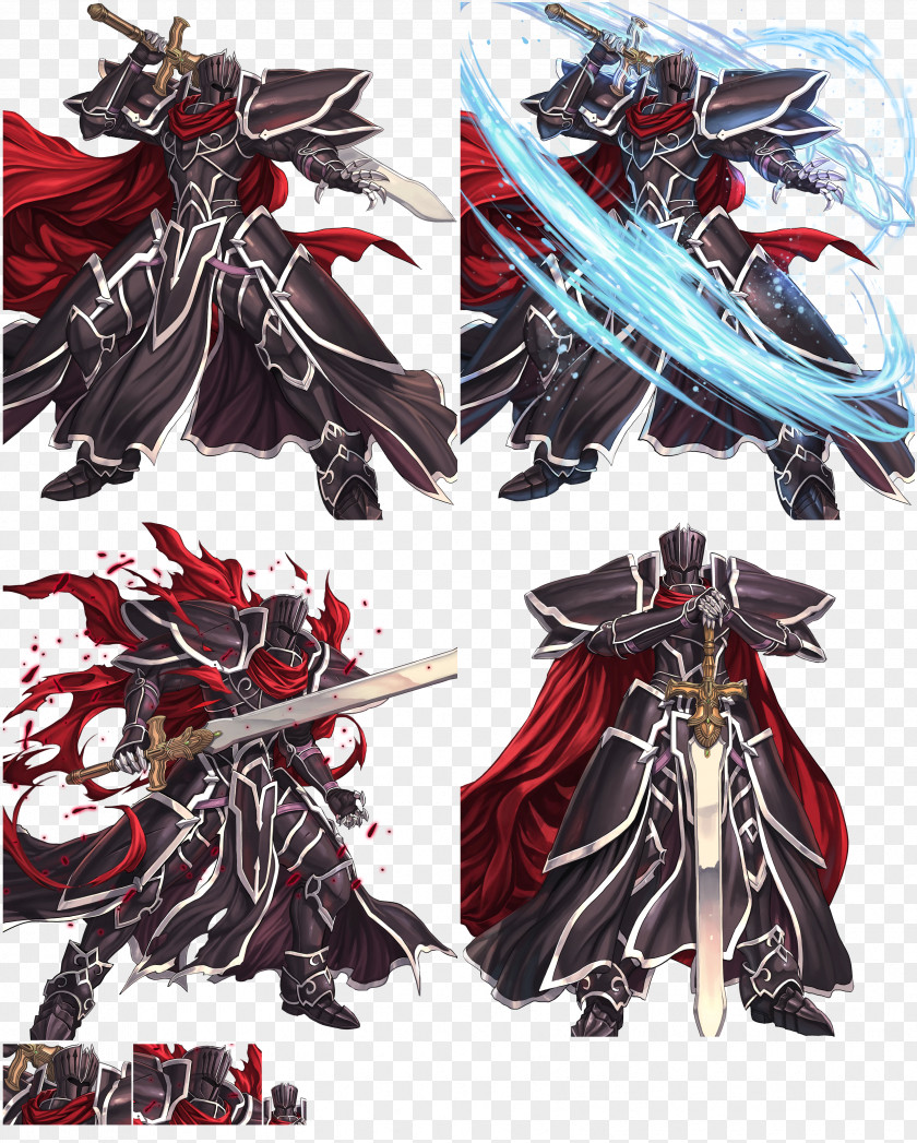 Knight Fire Emblem Heroes Black Character Art PNG