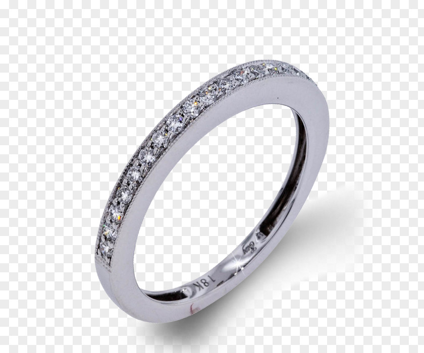 Pave Diamond Rings Women Wedding Ring Silver Product Design Jewellery PNG