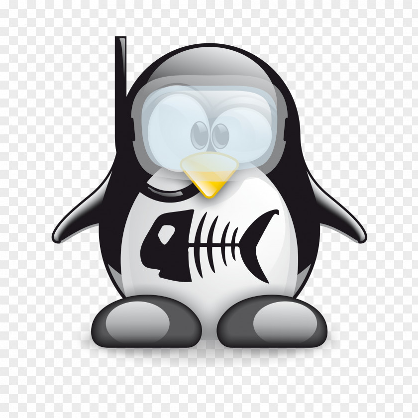 Penguin Tux Linux Kernel Ubuntu PNG