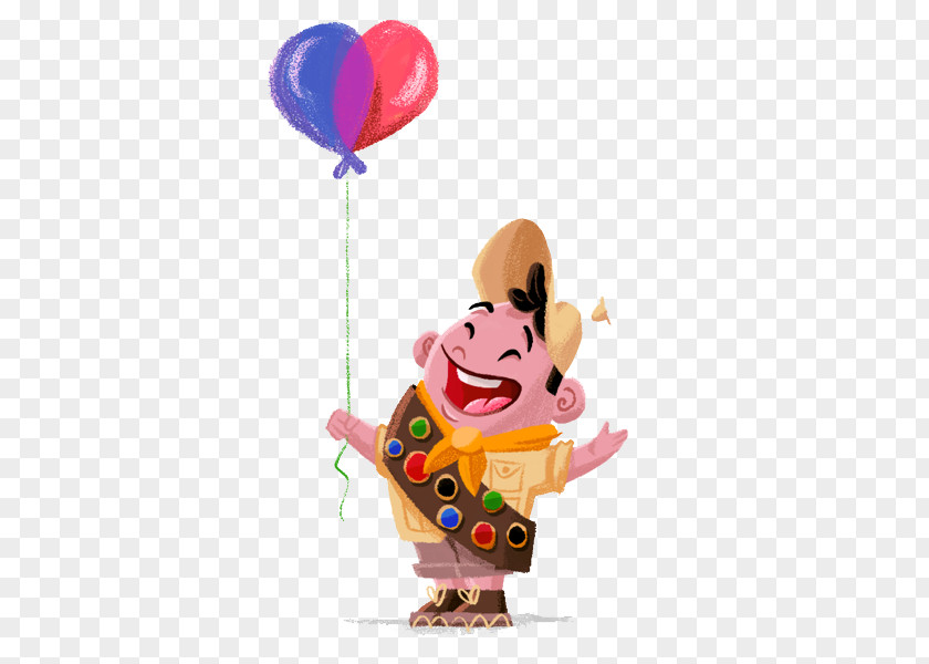 Take The Balloon Cartoon Boy Russell Painting Drawing Illustration PNG